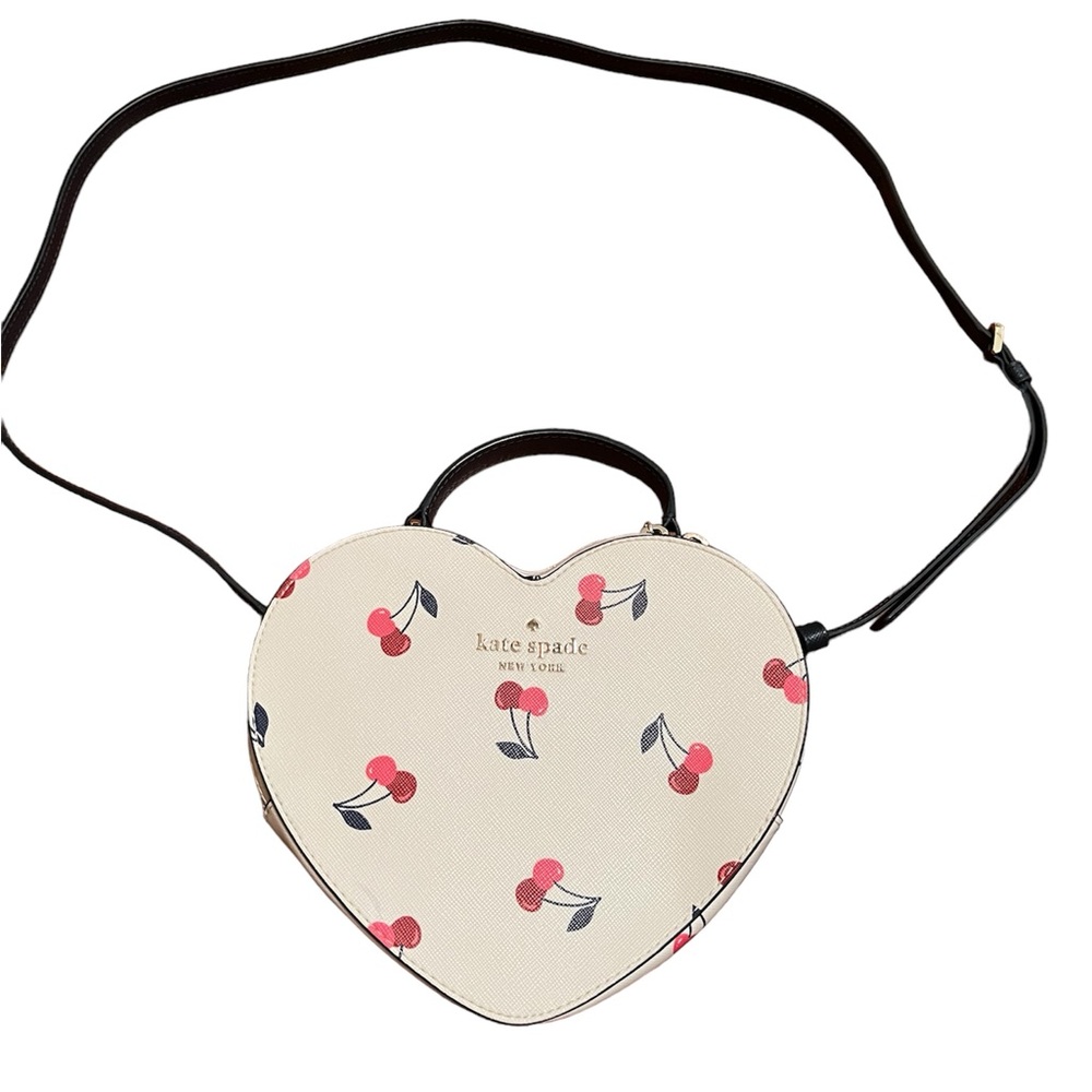Kate Spade Love Shack Cherry Heart Crossbody - Picture 1 of 9